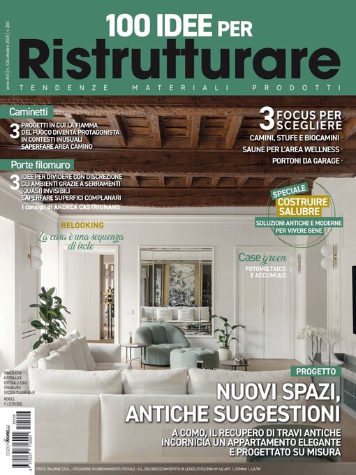 Title details for 100 Idee per Ristrutturare by Edizioni Morelli srl - Available